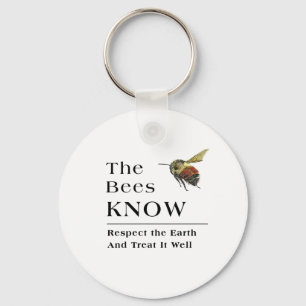 The Bees Know Key Ring