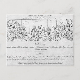 The Beggar's Opera' Postcard
