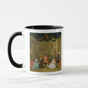 The Beggar's Opera, Scene III, Act XI, 1729 (oil o Mug