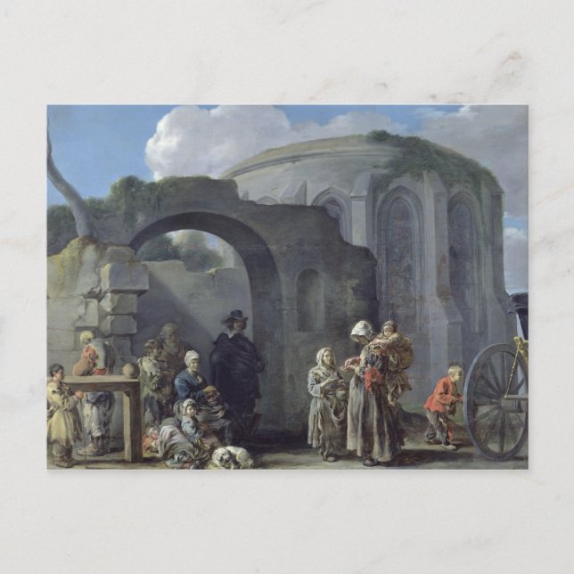 The Beggars Postcard (Front)
