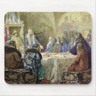 The Beginning of Church Dissidence in Russia Mouse Mat