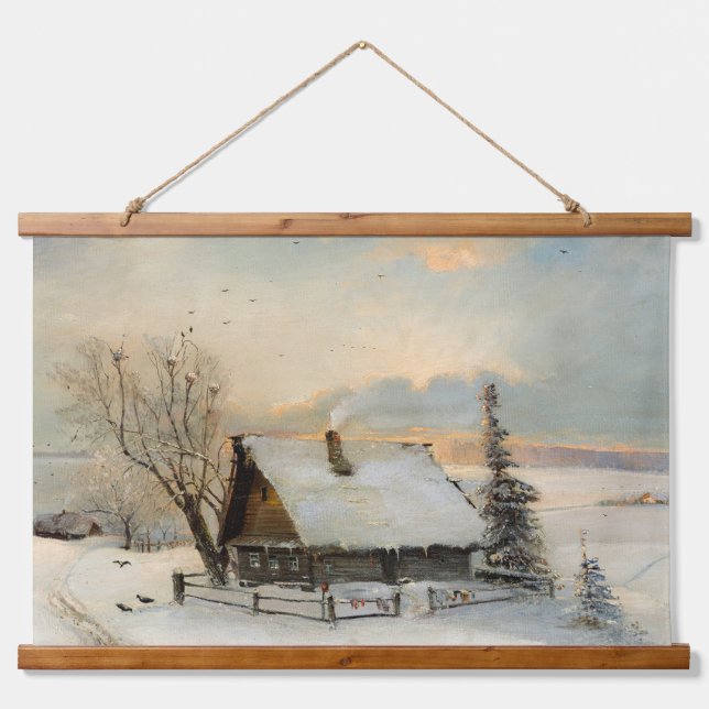 The Beginning of Spring | Alexei Savrasov  Hanging Tapestry (Front)