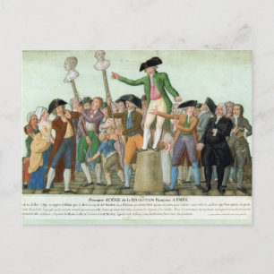 The Beginning of the French Revolution Postcard