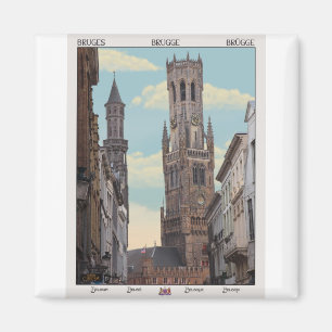The Belfry in Brugge Magnet