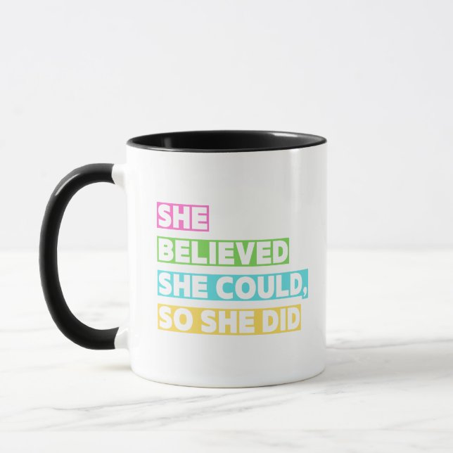 The Believer's Journey Mug (Left)