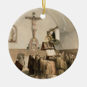 The Bell Ringers at the Oratory of the Capucines, Ceramic Tree Decoration