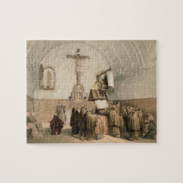 The Bell Ringers at the Oratory of the Capucines, Jigsaw Puzzle (Horizontal)