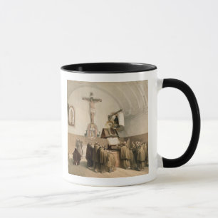 The Bell Ringers at the Oratory of the Capucines, Mug