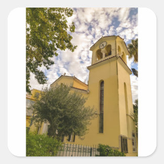 The Bell Tower Square Sticker