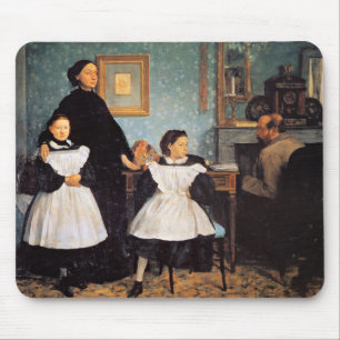 The Bellelli Family by Edgar Degas Mouse Mat