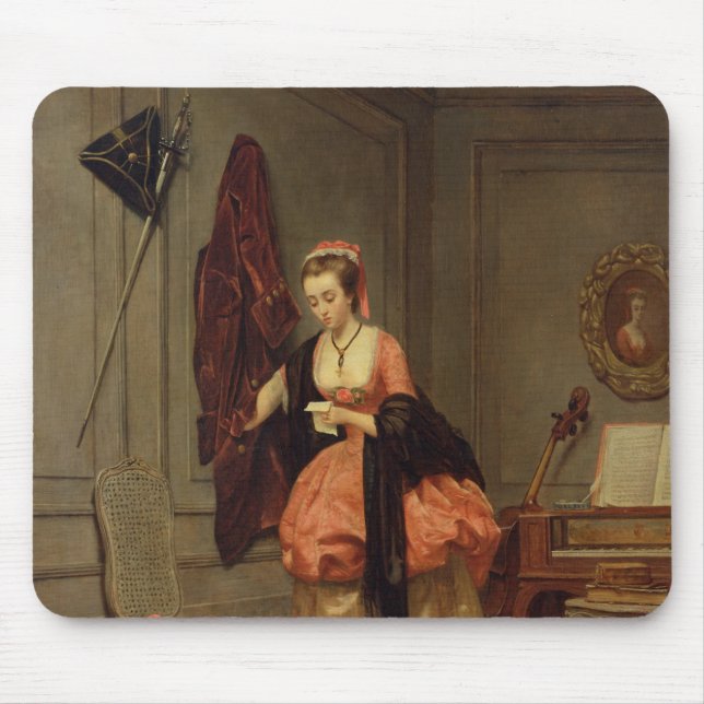 The Beloved Mistress, 1846 Mouse Mat (Front)