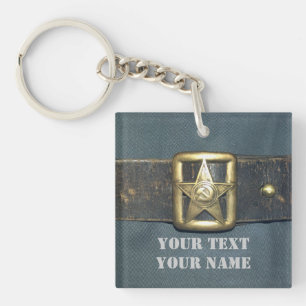 The BELT of the OFFICER of the red army of the RSF Key Ring