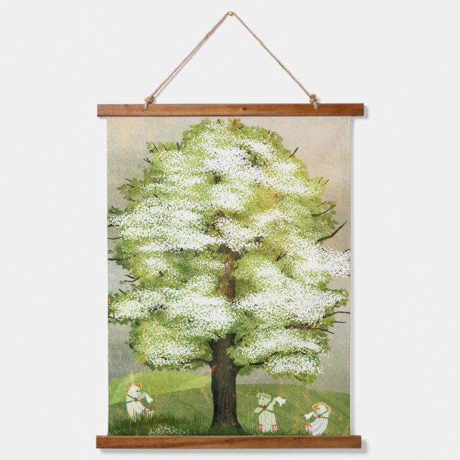 The Beltane Ghosts Hanging Tapestry (Front)