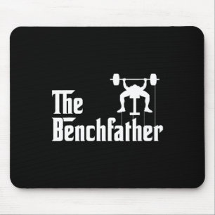 The Benchfather Bodybuilding Gym Bro Funny Bench P Mouse Mat