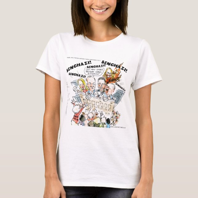 The Benghazi Shuffle Funny T-Shirt (Front)