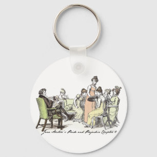 The BennetFamily - Jane Austen Pride & Prejudice Key Ring