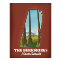 The Berkshires Massachusetts map