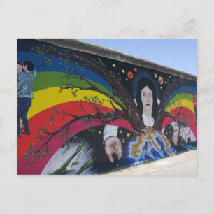 The Berlin Wall Postcard