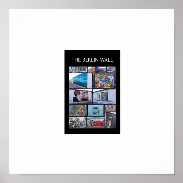 The Berlin Wall Poster (Front)