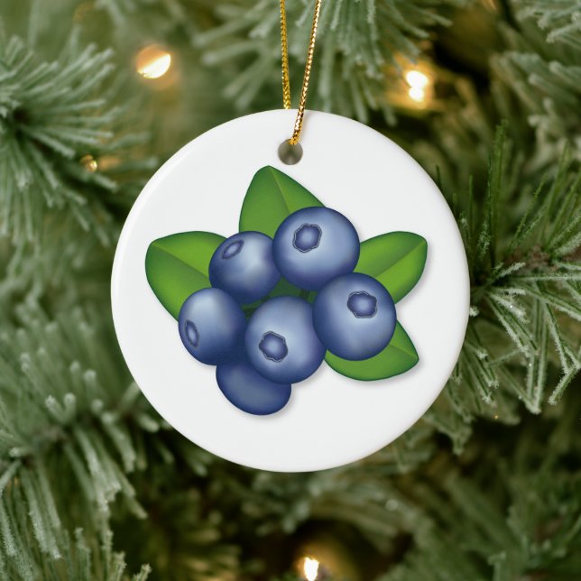 The Berry Best Blueberry Ceramic Tree Decoration (Tree)