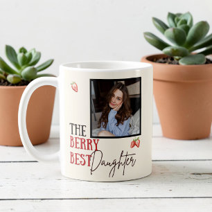 The Berry Best Daughter Photo Mug