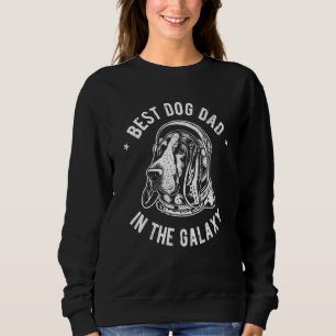 The Best Basset Hound Dad in the galaxy Basset Ho Sweatshirt