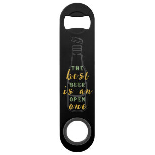 The Best Beer Is An Open One Personalised Bar Key