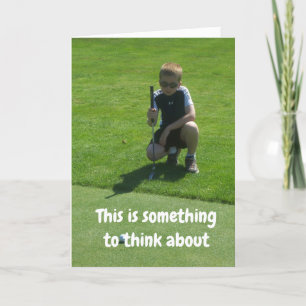 THE "BEST BIRTHDAY EVER" TO MY FAVORITE GOLFER CARD