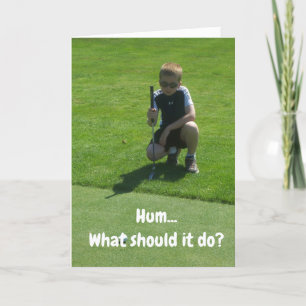 THE "BEST BIRTHDAY EVER" TO MY FAVORITE GOLFER CARD