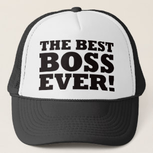 The Best Boss Ever Trucker Hat