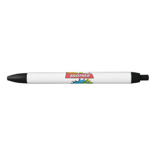 The best brother ever pop art comic book black ink pen