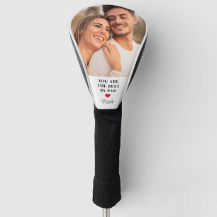 THE BEST BY PAR RED HEART PHOTO GOLF HEAD COVER