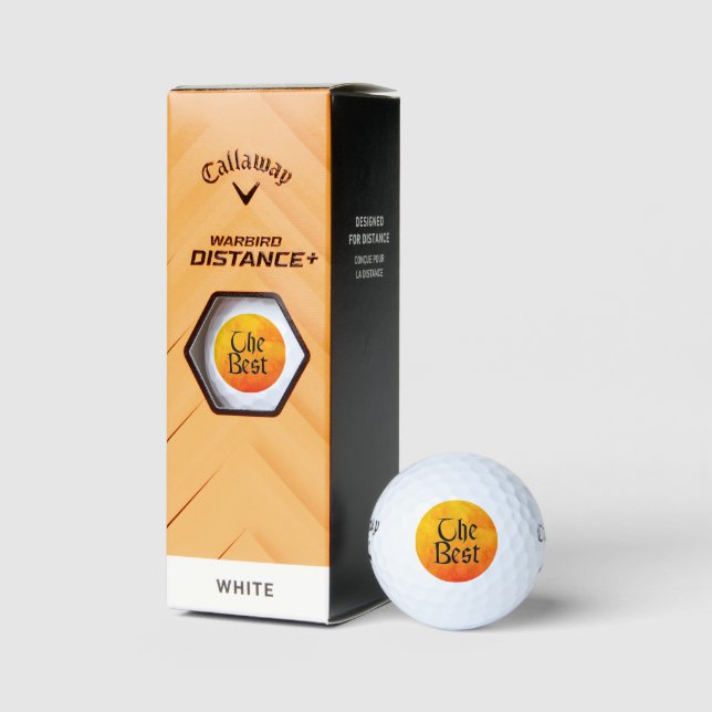 The Best Callaway Warbird golf balls 3 pk (Packaging)