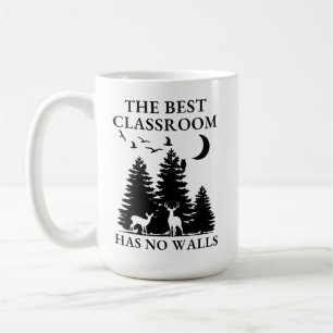 The Best Classroom Has No Walls Deer Hunting Gift Coffee Mug