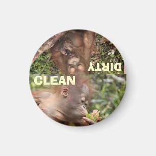 The Best Clean and Dirty Dishes Magnet