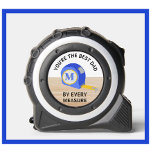 The Best Dad by Any Measure Custom Monogram 1<br><div class="desc">Have fun with this one -- though it truly is an important message -- delivered with the help of a tape measure -- and a custom two-colour monogram -- makes this wonderful tape measure a great gift for many occasions -- from Father's Day to Christmas to Birthdays -- and all...</div>
