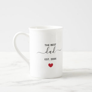 The best dad ‘est year’ bone china mug