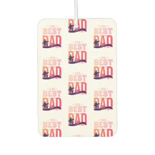 The Best Dad Ever Car Air Freshener