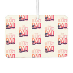 The Best Dad Ever Car Air Freshener