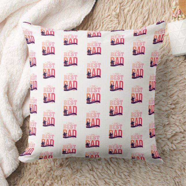 The Best Dad Ever Cushion (Blanket)
