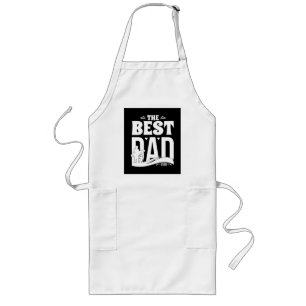 The Best Dad Ever - Father & Child Long Apron