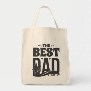 The Best Dad Ever - Father & Child Tote Bag