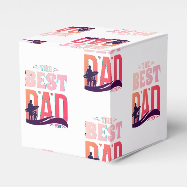 The Best Dad Ever Favour Box (Front Side)