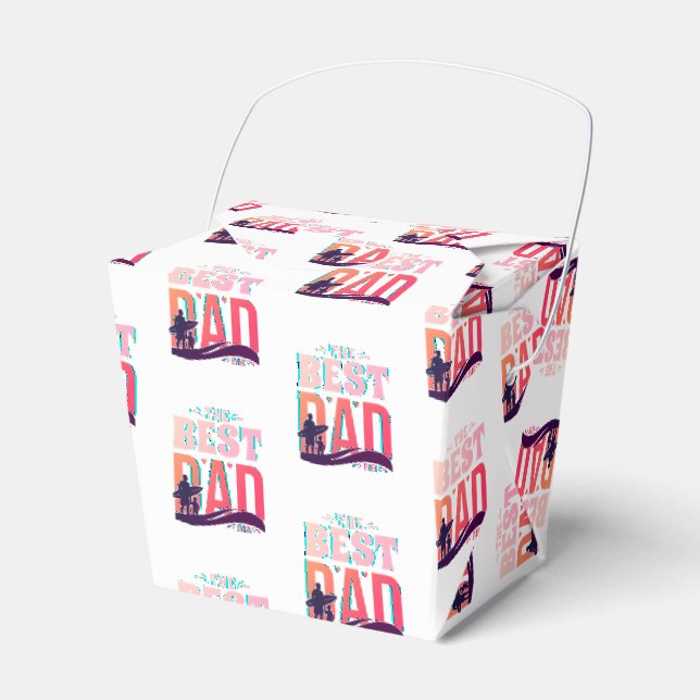 The Best Dad Ever Favour Box (Front Side)
