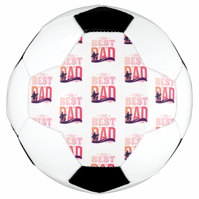 The Best Dad Ever Football (Front)