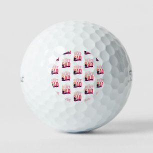 The Best Dad Ever Golf Balls
