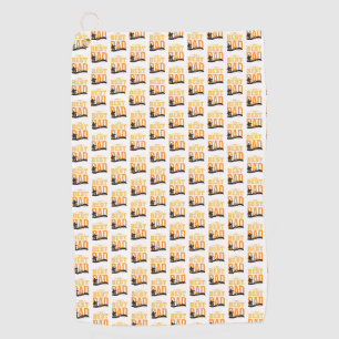 The Best Dad Ever Golf Towel
