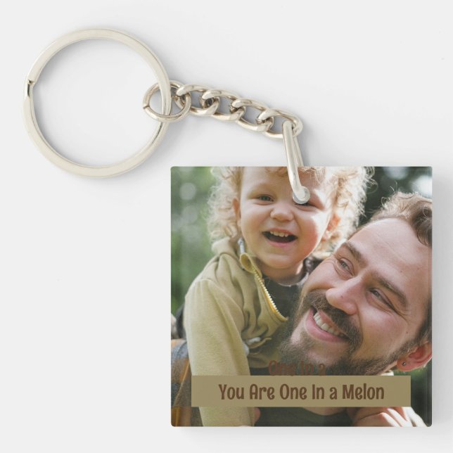 The Best Dad Ever Key Ring (Front)