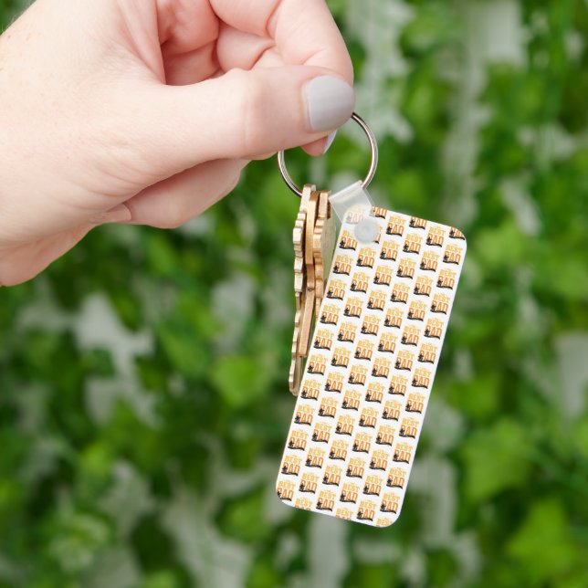 The Best Dad Ever Key Ring (Hand)