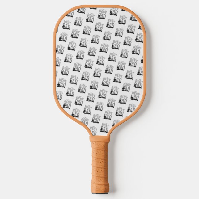 The Best Dad Ever Pickleball Paddle (Front)